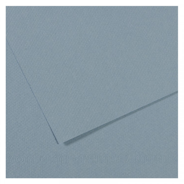 Папір для пастелі Canson Mi-Teintes, №490 Блакитний (Light blue), 160 г/м2, A4 (21x29.7 см)