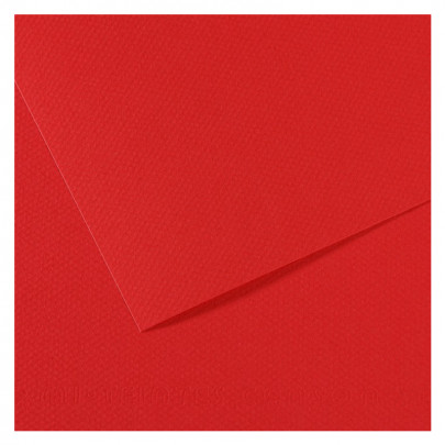 Бумага пастельная MI-TEINTES 160г/кв.м, А4/ - №505 Красный