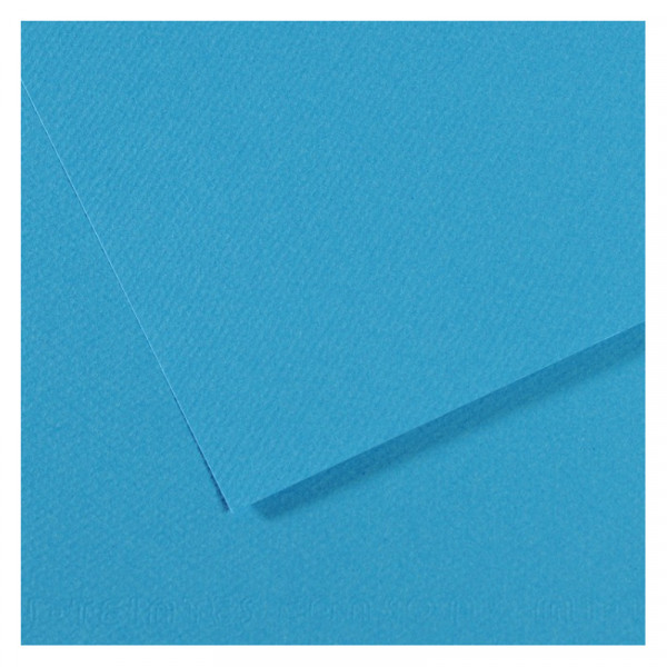 Папір для пастелі Canson Mi-Teintes, №595 Бірюзово-блакитний (Turquoise blue), 160 г/м2, A4 (21x29.7 см)