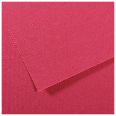 Бумага пастельная MI-TEINTES 160г/кв.м, 50х65 см/ - №114 Малиновый
