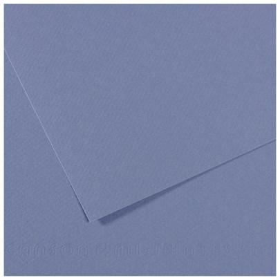Бумага пастельная MI-TEINTES 160г/кв.м, 50х65 см/ - №118 Синий лед
