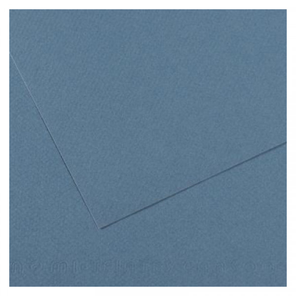 Папір для пастелі Canson Mi-Teintes, №495 Королівський синій (Royal blue), 160 г/м2, A4 (21x29.7 см)