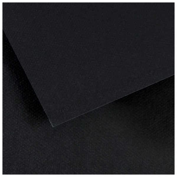 Папір для пастелі Canson Mi-Teintes, №425 Чорний (Blak), 160 г/м2, 50x65 см