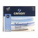 Альбом для акварели на спирале Canson Montval, 300 г/кв.м., 12 листов