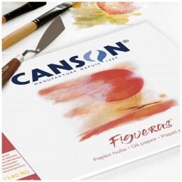 Альбом (склейка) для акрила и масла Figueras, 33*41 см, 290 г/м2, 10 листов, Canson Альбом (склейка) для акрила и масла Figueras, 33*41 см, 290 г/м2, 10 листов, Canson
