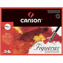 Папір для акрилу та олії Canson Figueras, Linen canvas grain 290г/м2, 50x65 см