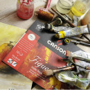 Папір для акрилу та олії Canson Figueras, Linen canvas grain 290г/м2, 50x65 см