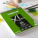 Альбом (блок) бумаги для очерков на спирале Canson XL Dessin Light grain А4 21*29,7 см, 160 г/м2, 50 листов