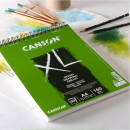 Альбом (блок) для ескізів на спіралі Canson XL Dessin Light grain , А5, 30 аркушів, 160 г/м3