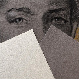 Альбом (блок) паперу для ескізів на спіралі Canson XL Sand Grain, Grey А4 21*29,7 см, 160 г/м2, 40 аркушів