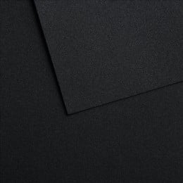 Папір для пастелі Canson Mi-Teintes Velvet, №607 Чорний (Black), 430 г/м2, 50x65 см