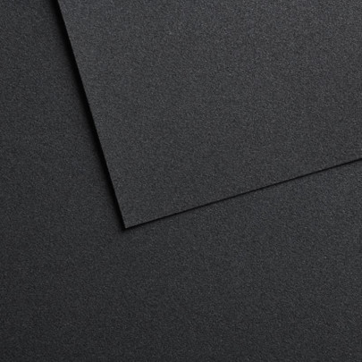 Папір для пастелі Canson Mi-Teintes Velvet, №608 Темно-сірий (Dark grey), 430 г/м2, 50x65 см