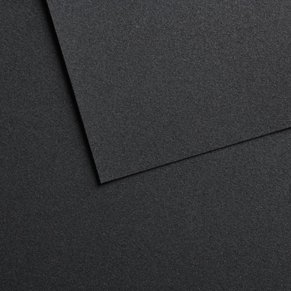 Папір для пастелі Canson Mi-Teintes Velvet, №608 Темно-сірий (Dark grey), 430 г/м2, 50x65 см