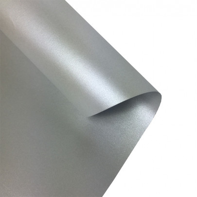 Бумага для дизайна Folia Tinted Paper 130 гр/м2, A4/ - #60 Silver