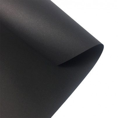 Бумага для дизайна Folia Tinted Paper 130 гр/м2, 50x70/ - #90 Black