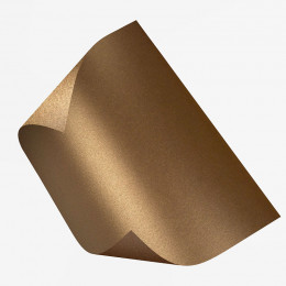 Картон Folia Perlmuttkarton, №76 Мідний перламутровий (Copper) 50x70 см, 250 г/м2
