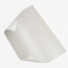 Картон Folia Perlmuttkarton, №01 Перламутровий білий (Pearl white) А4 (21x29,7 см) 250 г/м2