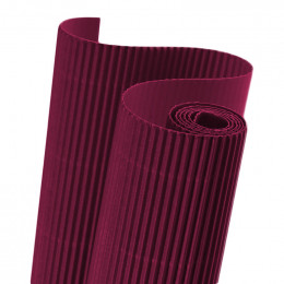 Картон гофрований №24 Бордовий 50*70 см, Folia