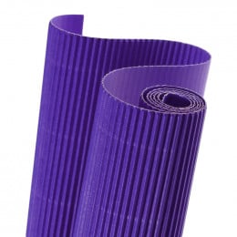 Картон гофрований №31 фіолетовий 50*70 см, Folia