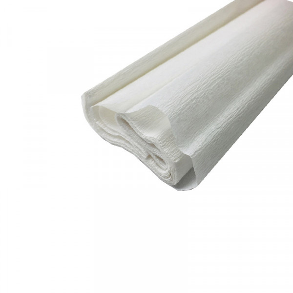 Крепон Folia Crepe paper 32г, 2.5x50 см / - №100 Білий