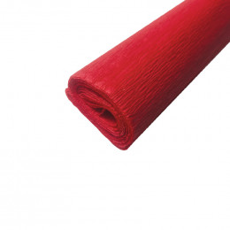 Крепон Folia Crepe paper 32г, 2.5x50 см / - №134 Червоний насичений