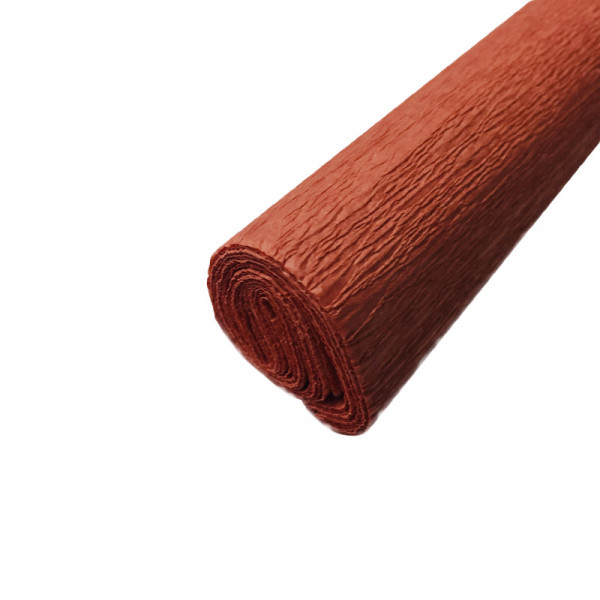 Крепон Folia Crepe paper 32г, 2.5x50 см / - №161 Коричневий