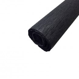 Крепон Folia Crepe paper 32г, 2.5x50 см / - №199 Чорний