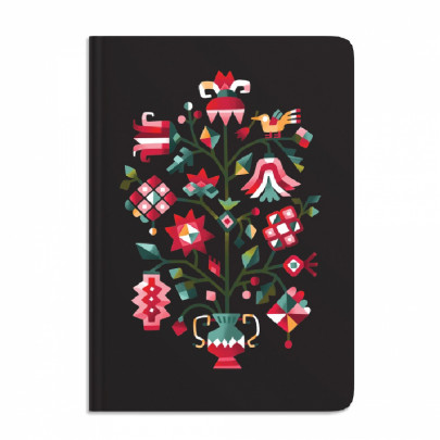 Блокнот "Дерево життя" 160 сторінок 19*13 см, в лінію, молочний папір Munken 100 г/м2