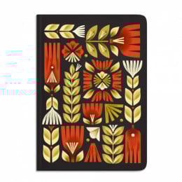 Блокнот "Жито-злото" 160 сторінок 19*13 см, в крапку, молочний папір Munken 100 г/м2