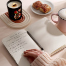 Блокнот "Квітуча краса" 160 сторінок 19*13 см, в крапку, молочний папір Munken 100 г/м2