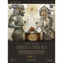 Школярик блок для змішаних технік Mixed Media Universal, 24*32 см, fine grain, 12 аркушів, 310 г/м2