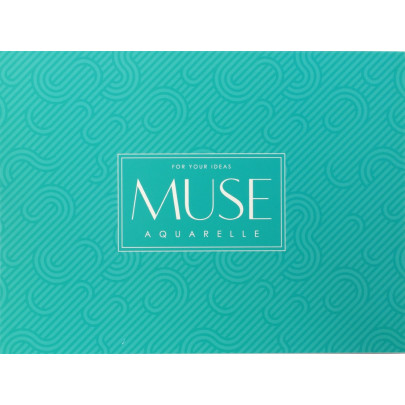 Альбом (блок) для акварели Школярик MUSE 15 листов 300 г/м2 А5+ 17.8*24 см