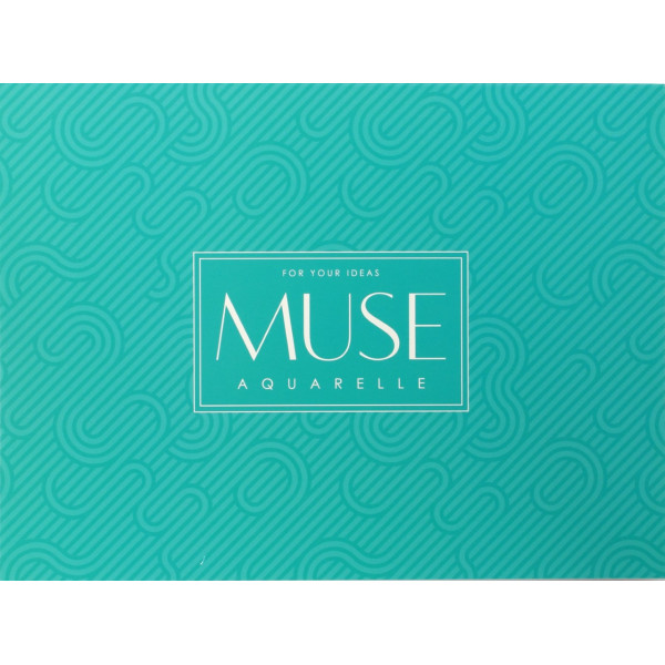 Альбом (блок) для акварели Школярик MUSE 15 листов 300 г/м2 А5+ 17.8*24 см