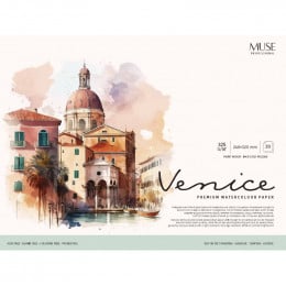 Альбом (блок) для акварели Школярик Venice, 24*32 см, rough, 20 листов, 325 г/м2