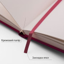 Cкетчбук для графіки 10*15 см, 100 арк., 110 г/м2, тверда обкладинка PU сливова, Santi