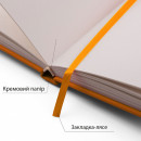 Cкетчбук для графіки 10*15 см, 100 арк., 110 г/м2, тверда обкладинка PU жовта, Santi