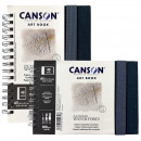 Блокнот для акварелі Canson & Saunders Waterford Art Book, Cold Press, 100% бавовна, 300 г/м2, 20 аркушів, A5 (14,8*21 см) Landscape