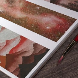 Альбом для акварелі Saunders Waterford Bockingford, Hot Press, 100% целюлоза, 300 г/м2, 23*31 см (12 аркушів)