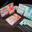 Альбом для акварелі Saunders Waterford Bockingford, Hot Press, 100% целюлоза, 300 г/м2, 23*31 см (12 аркушів)