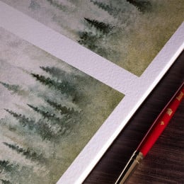 Альбом для акварелі Saunders Waterford Bockingford, Cold Press, 100% целюлоза, 300 г/м2, 23*31 см (12 аркушів)