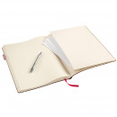 Скетчбук Transotype Sense Book Red Rubber (Large), 80 г/м2, 20,5х28,5 см, 135 аркушів