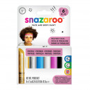 Набір олівців для аквагриму "Fantasy", 6 кольорів Snazaroo