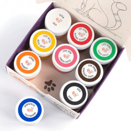 Набор красок гуашевых Cats 9*10мл, ROSA Kids