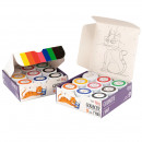 Набір гуашевих фарб Cats 9*10мл, ROSA Kids