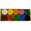 Набор гуашевых красок Школярик, 10 цветов по 20 г