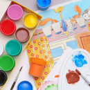 Набор гуашевых красок Школярик, 10 цветов по 20 г