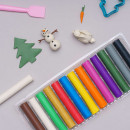 Набір пластиліну, круглі стіки, Школярик 13 кольорів