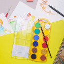 Акварельні фарби Школярик, 12 кольорів