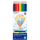 Набір кольорових олівців 12 шт., Kite Classic