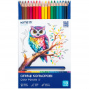Набір кольорових олівців 18 шт., Kite Classic